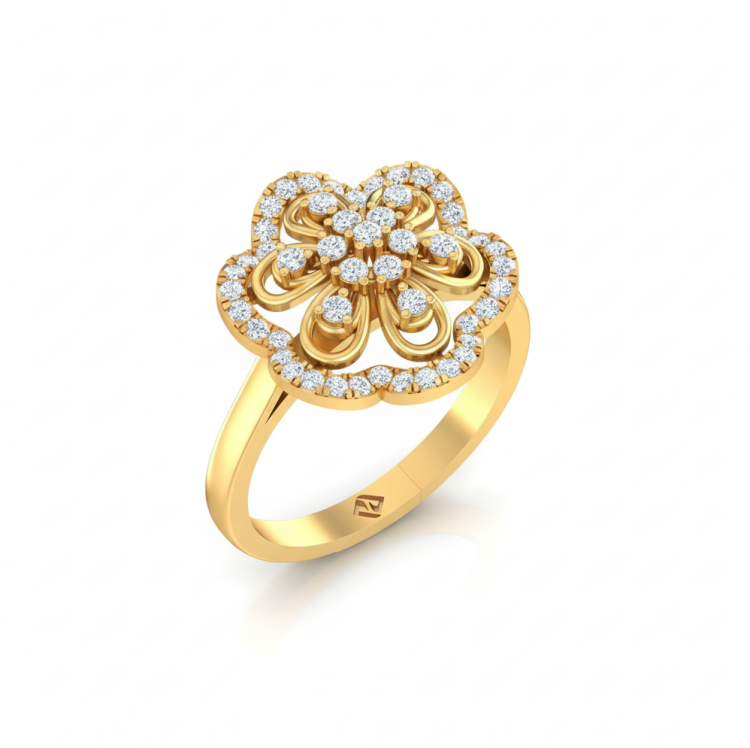 Blossoming Brilliance Diamond Ring