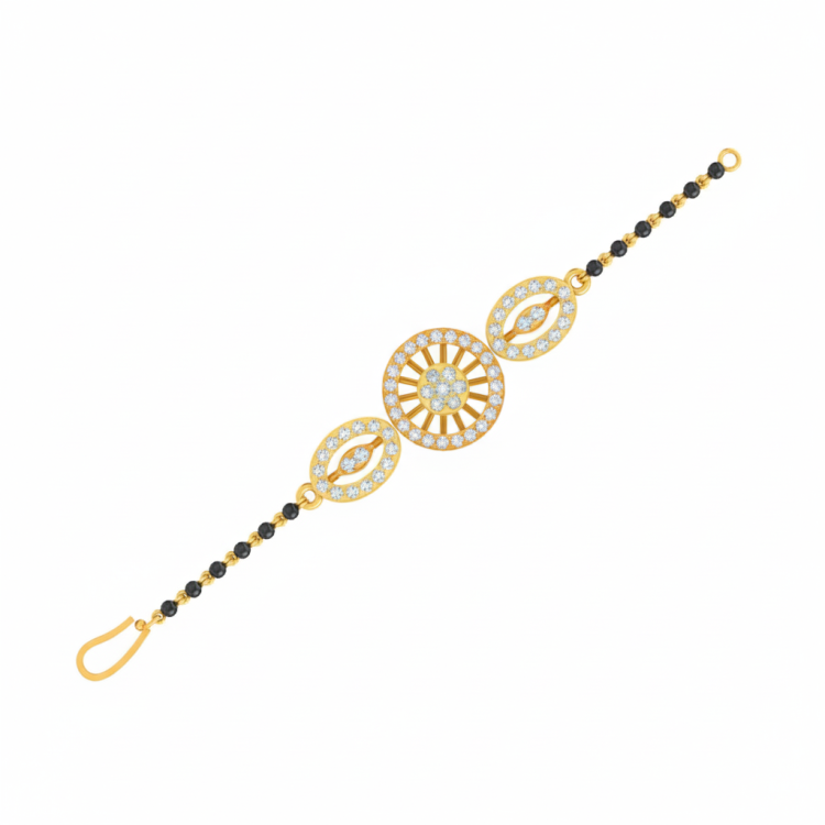 Celestial Bloom Diamond Bracelet