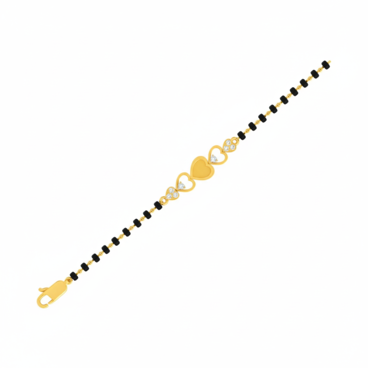 Trilogy of Love Diamond Mangalsutra