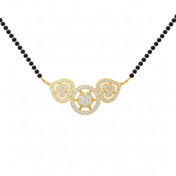 Eternal Bloom Diamond Mangalsutra