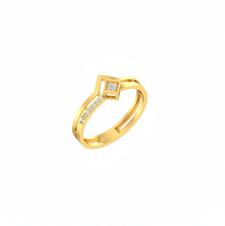 Geometric Split Shank Ring
