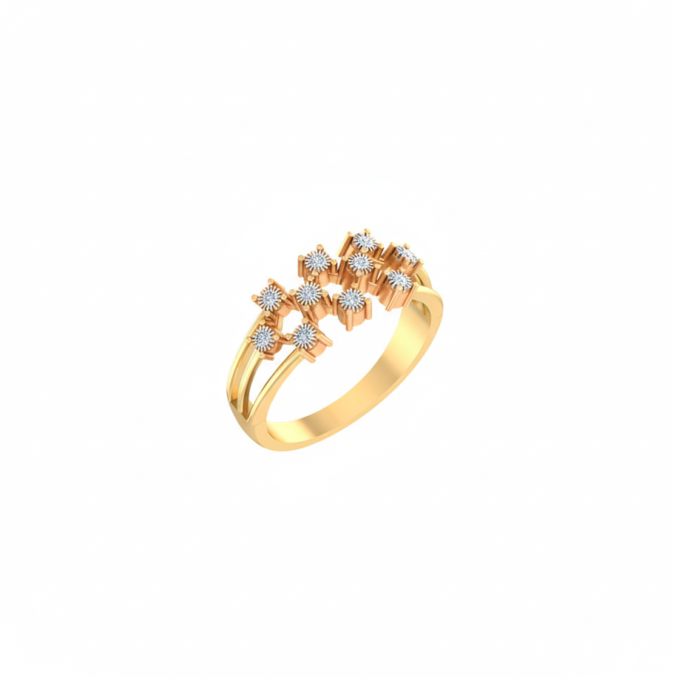 Starburst Cluster Dual-Band Ring