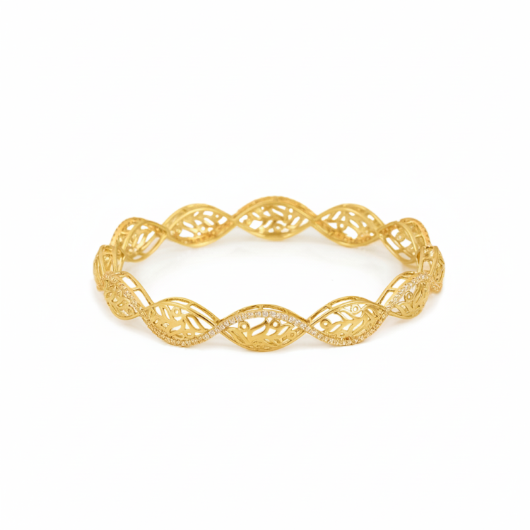Filigree Interlaced Bangle