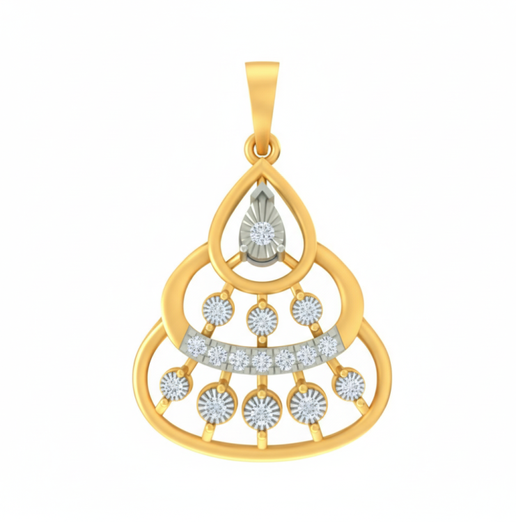 Chandelle Diamond Pendant