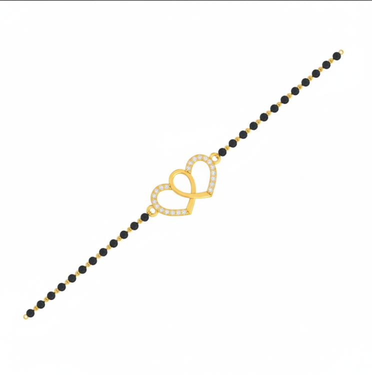 Intertwined Love Diamond Mangalsutra