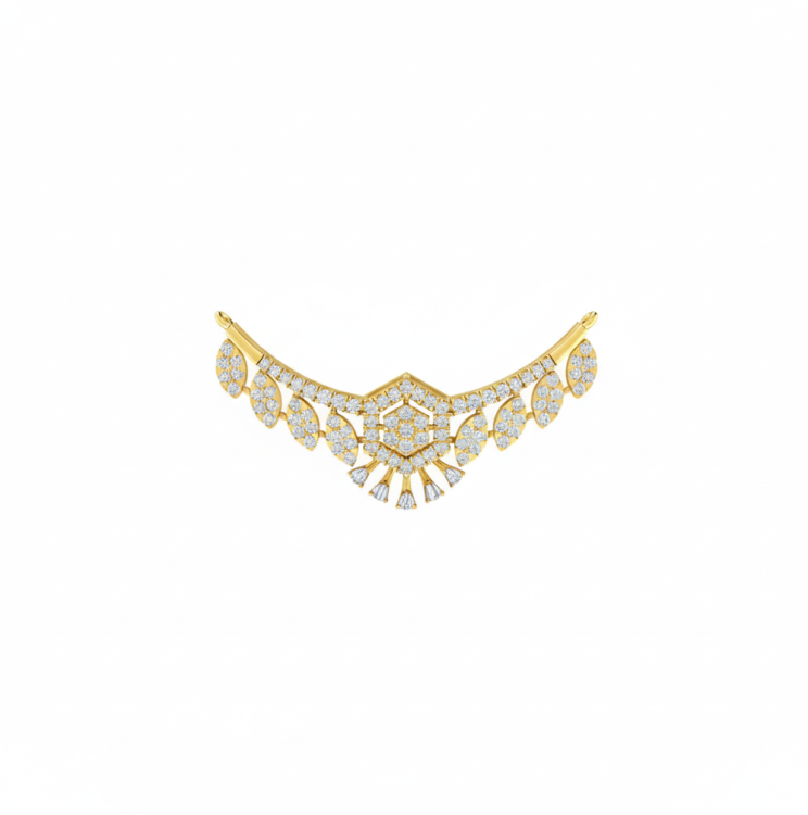 Regal V-Line Diamond Mangalsutra