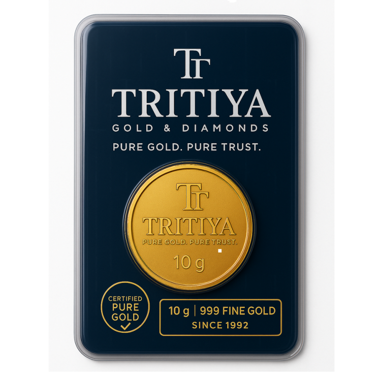 10 Gram 24K Gold Coin 999