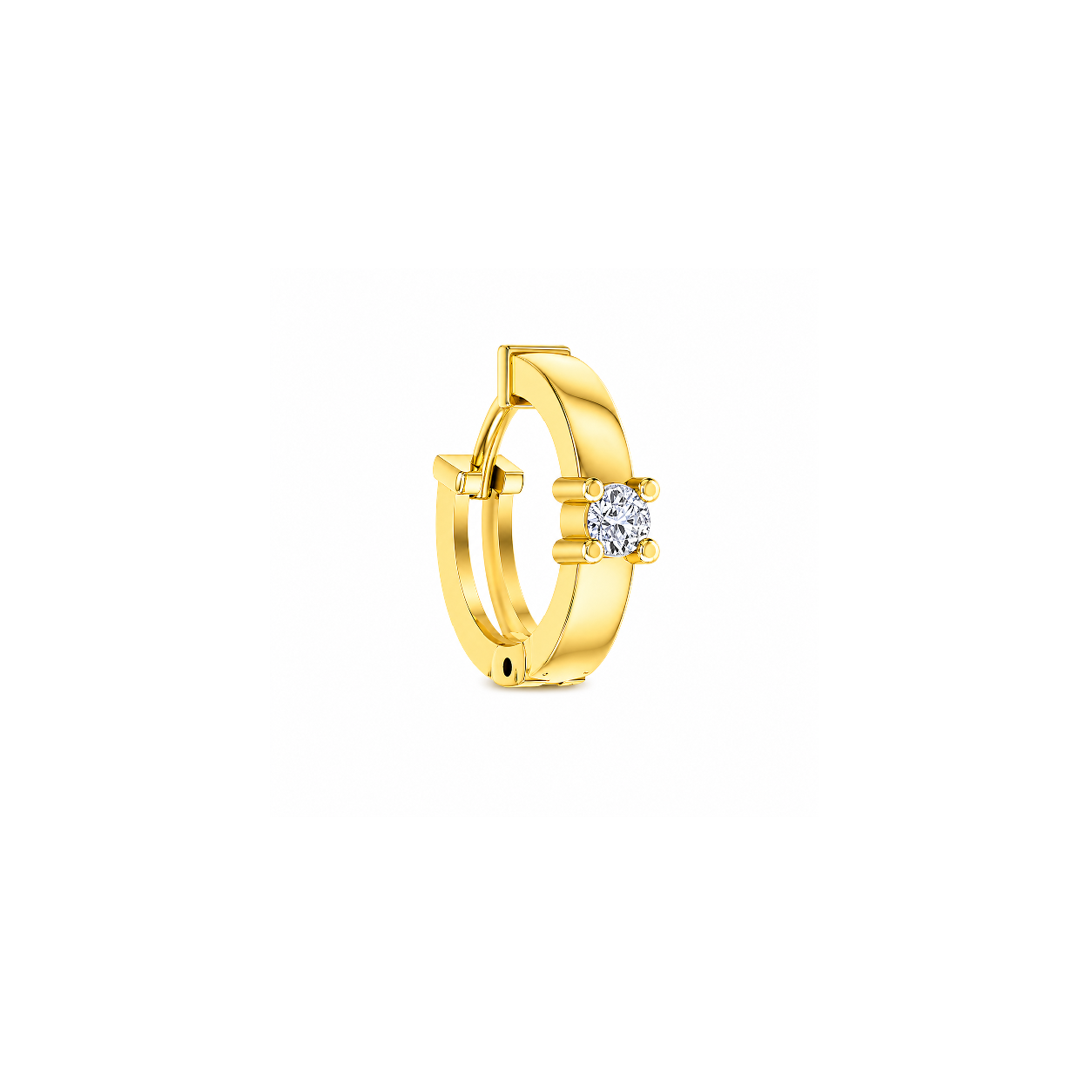 Classic Solitaire Diamond Nose Ring