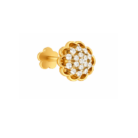 Royal Daisy Diamond Nose Pin