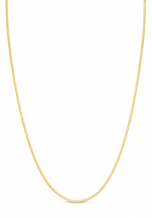Yellow Gold Box Chain