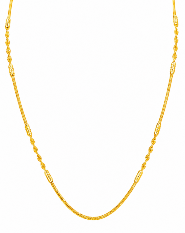 Golden Twist Mesh Chain
