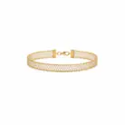 Elegant Gold Mesh Bracelet