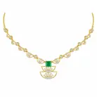 Emerald Blossom Radiance Necklace