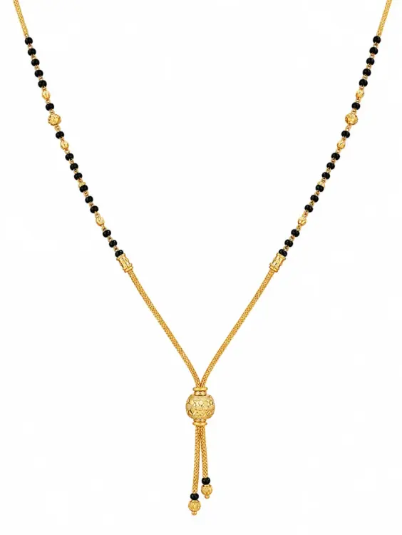 Royal Gold Drop Mangalsutra
