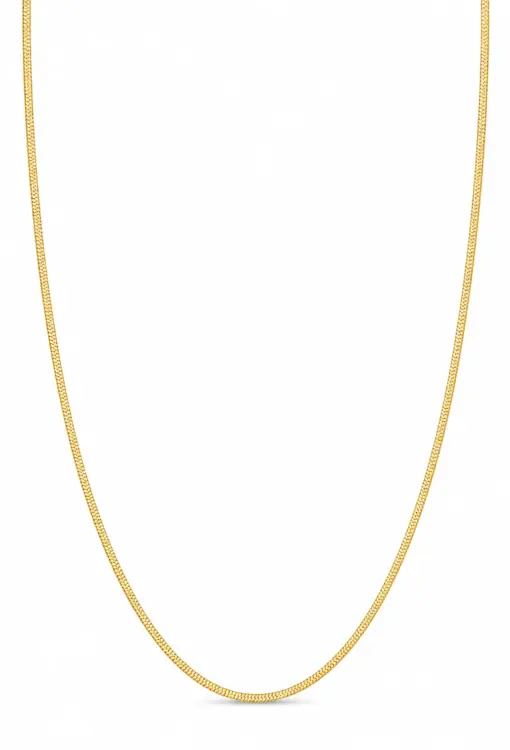 Classic Yellow Gold Snake Chain