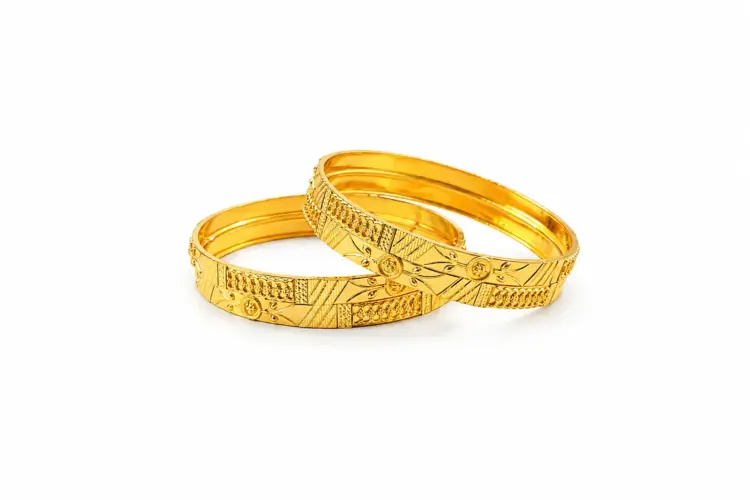 Surya Rekha Gold Bangles