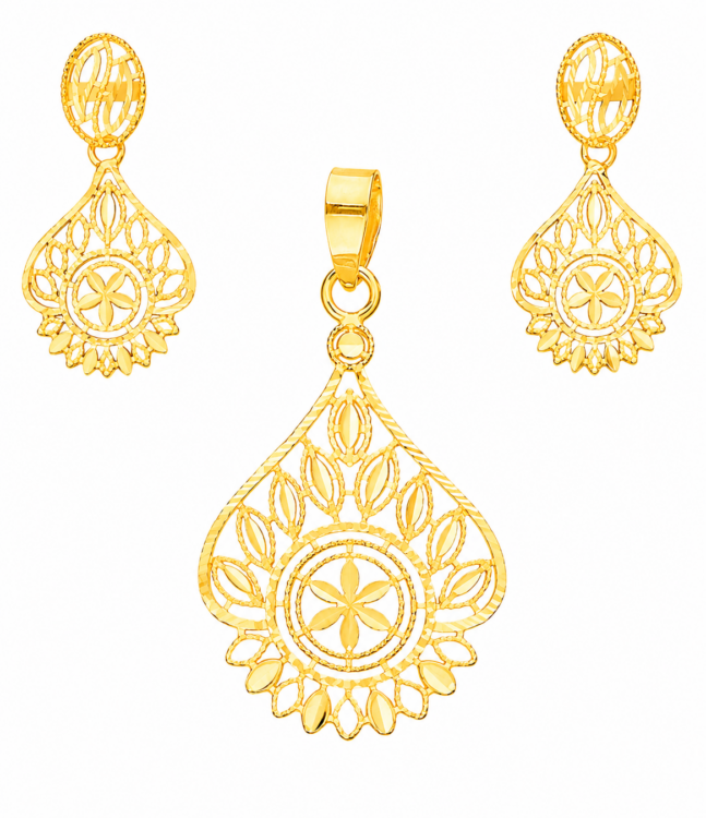 Golden bengles set