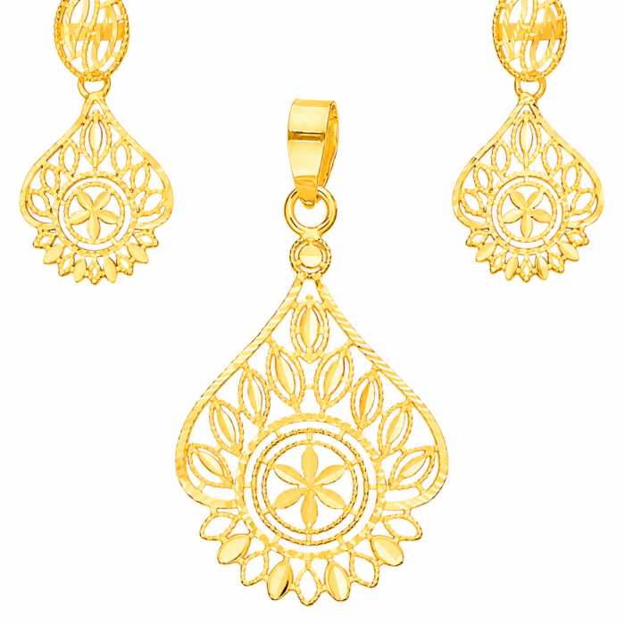 Golden bengles set
