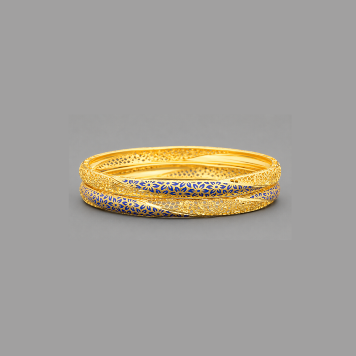 Premium Designer Meenakari Gold Bangle for Women